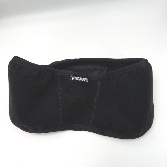 The North Face Black Windstopper Fleece Headband Unisex One Size - Picture 3 of 7